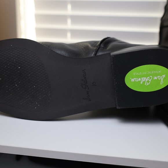 Sam Edelman Penny Black Leather Riding Boots – NWOT Size 10 - Picture 6 of 6